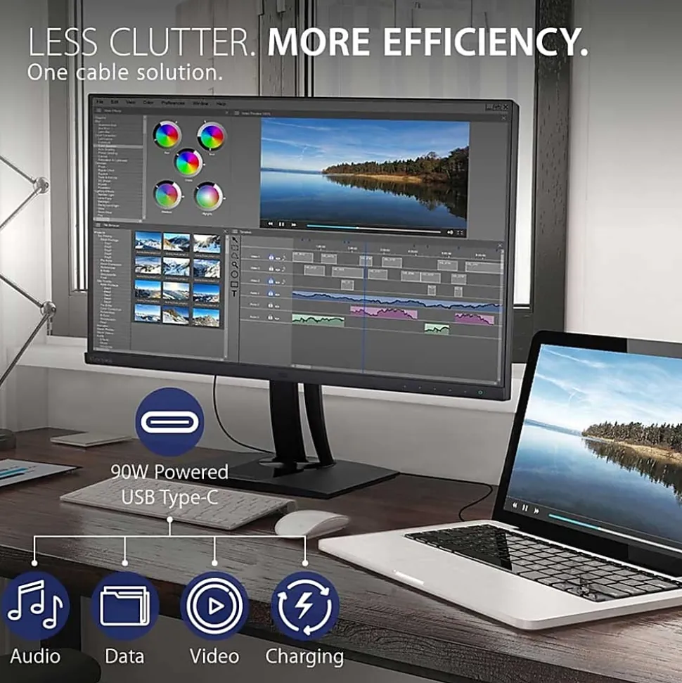 ViewSonic® VP2768a 27" ColorPro 1440p IPS Monitor