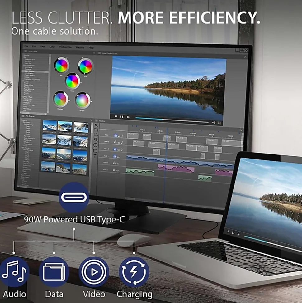 ViewSonic® VP3268a-4K 32" ColorPro 4K UHD IPS Monitor