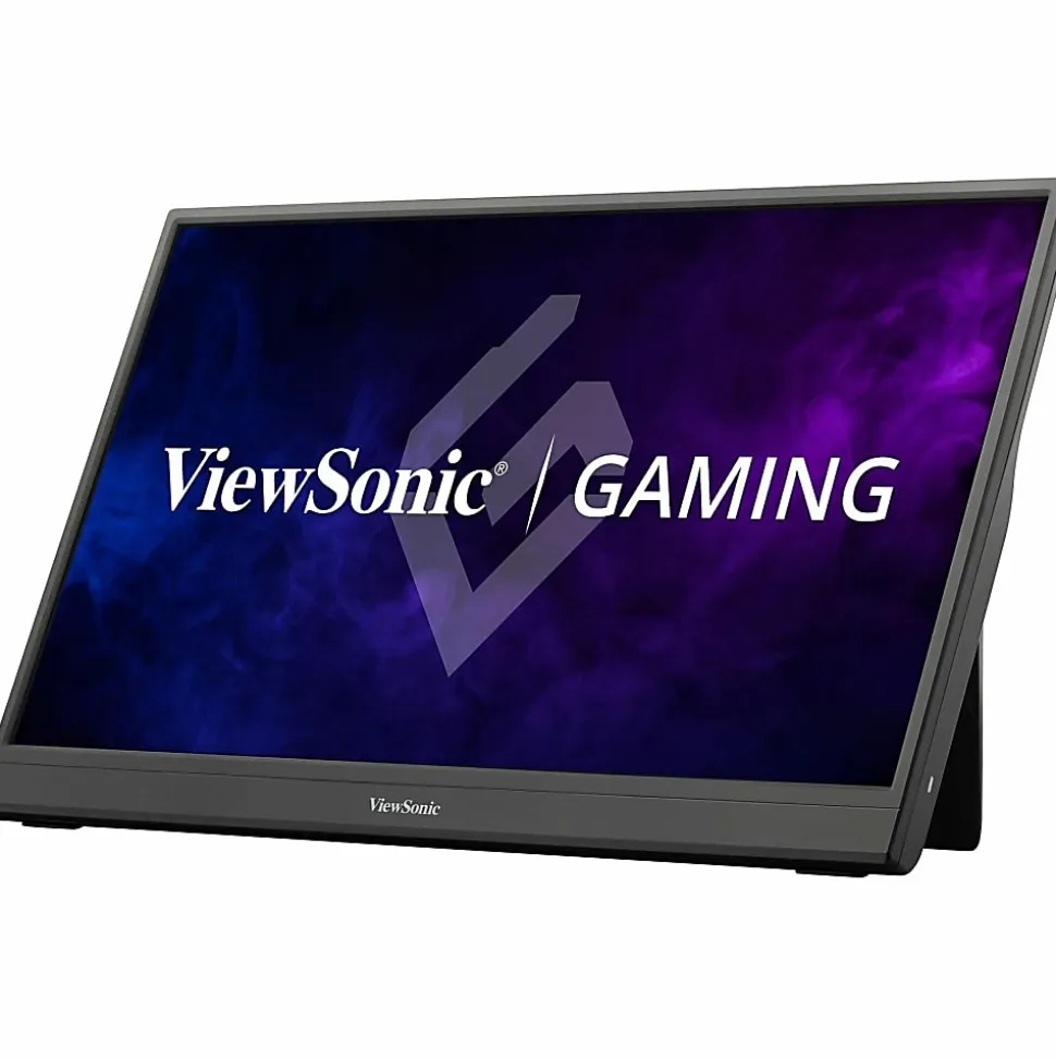 ViewSonic VX1654 16 Inch 1080p Portable IPS Gaming Monitor with 144Hz, AMD FreeSync, 2 Way Powered 60W USB C, Mini HDMI, and Buil - VX1654