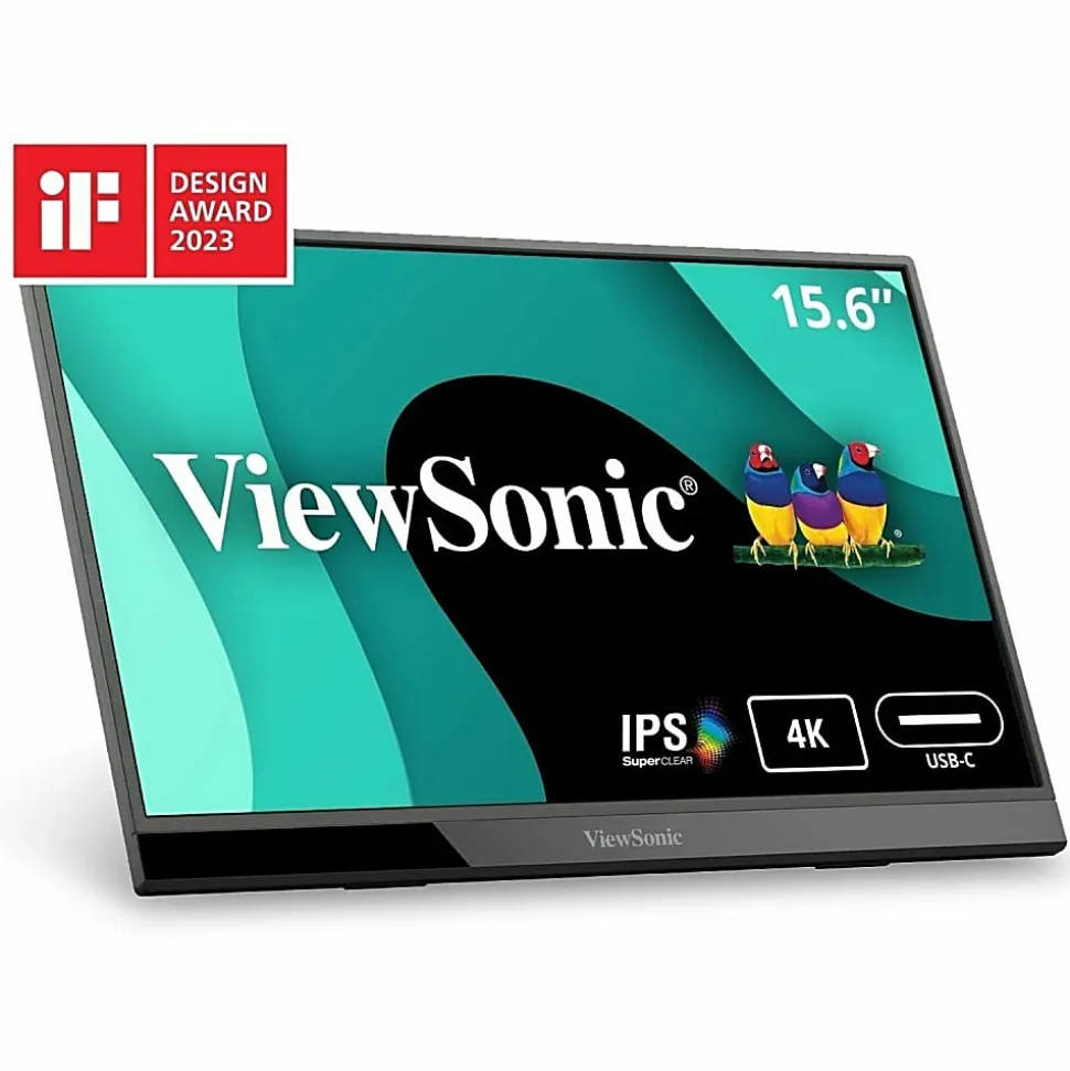 ViewSonic VX1655-4K 15.6" 4K UHD Portable LED IPS Monitor
