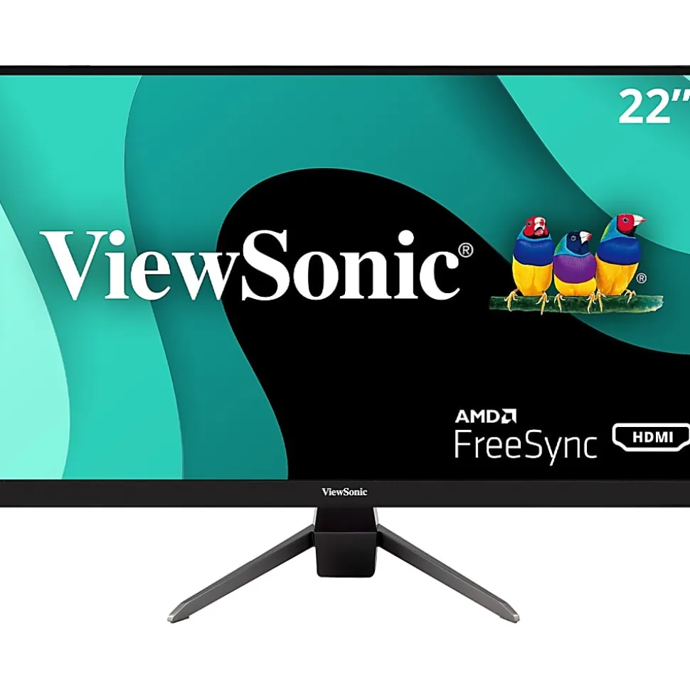 ViewSonic® VX2267-MHD 22" HD Gaming Monitor, FreeSync