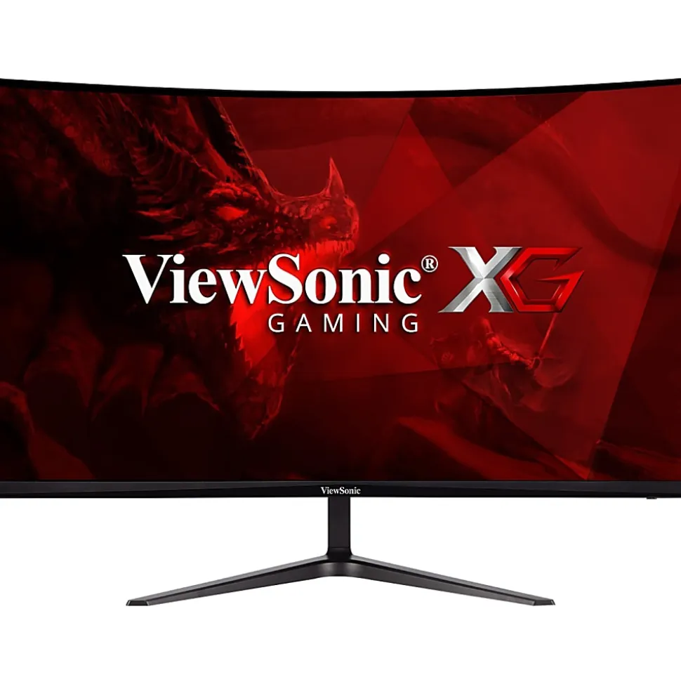 ViewSonic® VX3218-PC-MHD 32" Curved HD 1ms 180Hz Gaming Monitor, FreeSync Premium