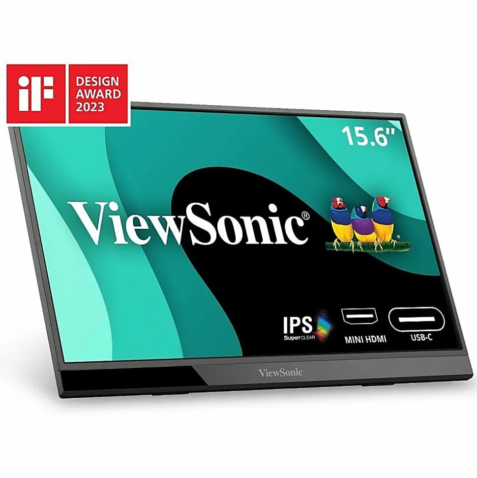 ViewSonic VX1655 15.6" 1080p FHD Portable LED IPS Monitor