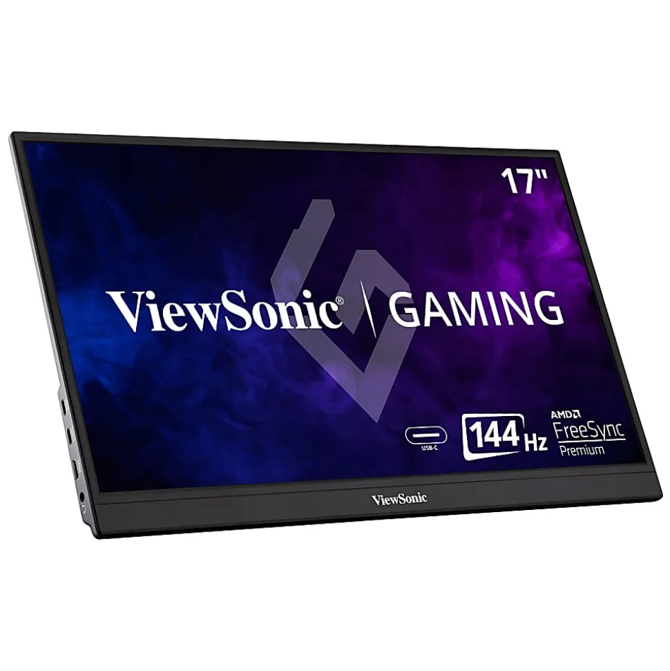 ViewSonic® VX1755 17.2" Portable 1080p 144Hz IPS Gaming Monitor, FreeSync Premium