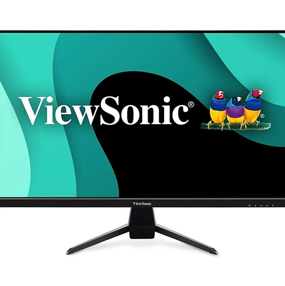 ViewSonic VX2767U-2K 27 Inch 1440p IPS Monitor with 65W USB C, HDR10 Content Support, Ultra-Thin Bezels, Eye Care, HDMI, and DP input, VX2767U2K