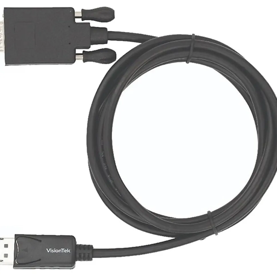 VisionTek DisplayPort to VGA 2 Meter Cable (M/M) - DisplayPort to VGA Active cable - 901216