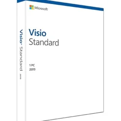 Visio Standard 2019, For 1 Device, For PC, Product Key