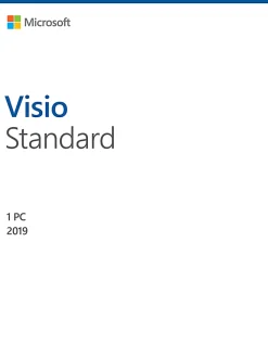 Visio Standard 2019, For 1 Device, For PC, Product Key