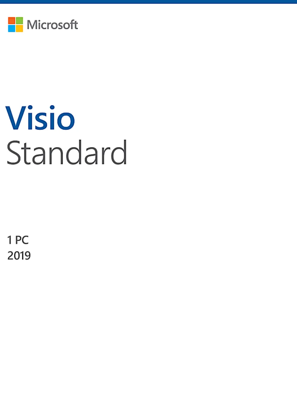 Visio Standard 2019, For 1 Device, For PC, Product Key
