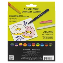 Vivid by Brea Reese® Color-Changing Markers, Bold Point, Assorted Colors, Pack Of 12 Markers