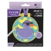 Vivid by Brea Reese® Mini Hoop Gem Art Kit, Rubber Duck, 3-1/2"
