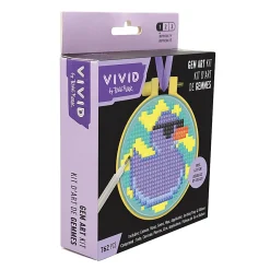 Vivid by Brea Reese® Mini Hoop Gem Art Kit, Rubber Duck, 3-1/2