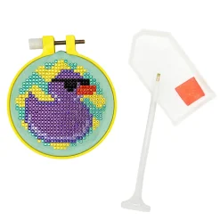 Vivid by Brea Reese® Mini Hoop Gem Art Kit, Rubber Duck, 3-1/2