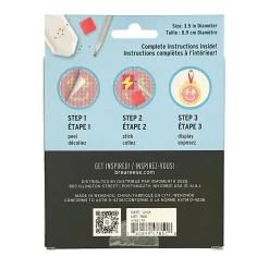 Vivid by Brea Reese® Mini Hoop Gem Art Kit, Smiley Face, 3-1/2