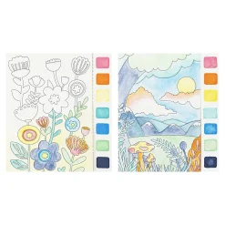Vivid by Brea Reese® Nature Watercolor Painting Pad Kit, Kit Of 13 Pieces