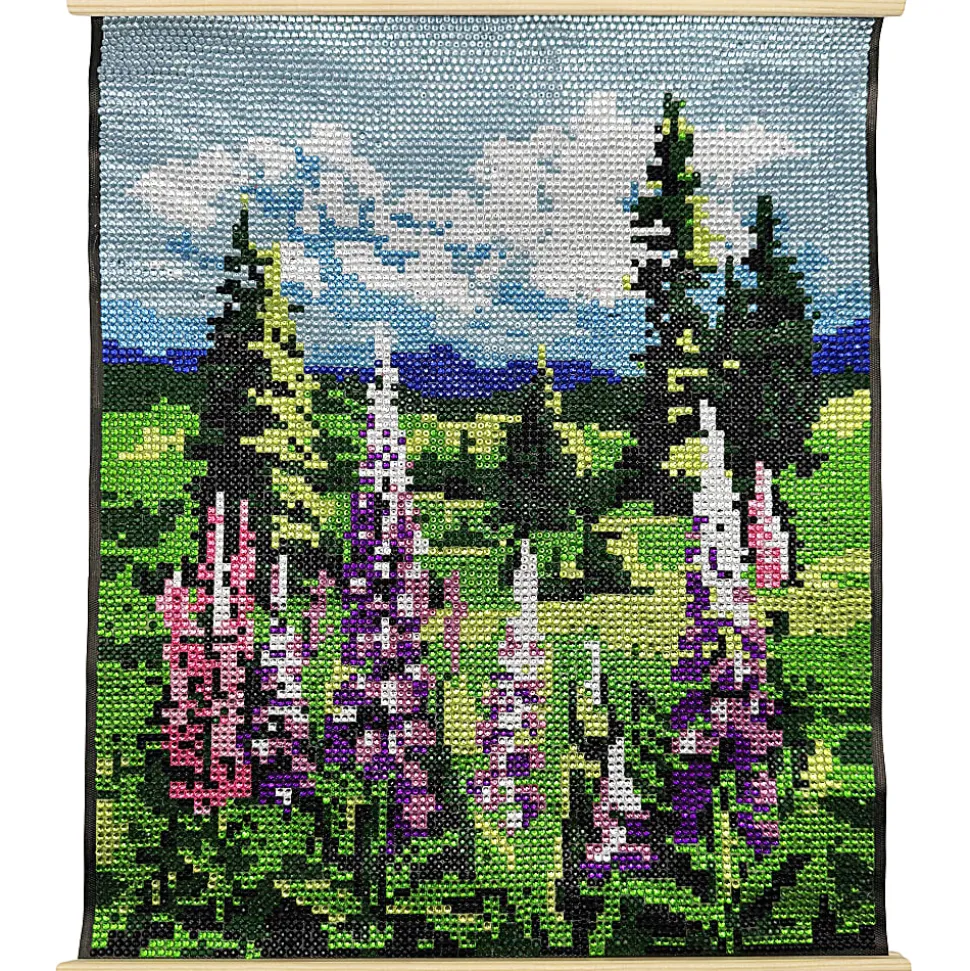 Vivid by Brea Reese® Rolled Canvas Gem Art Kit, Landscape, 11” x 14”