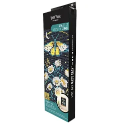 Vivid by Brea Reese® Rolled Canvas Gem Art Kit, Midnight Botanicals, 11" x 14"