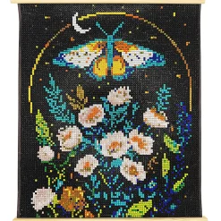 Vivid by Brea Reese® Rolled Canvas Gem Art Kit, Midnight Botanicals, 11