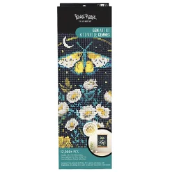Vivid by Brea Reese® Rolled Canvas Gem Art Kit, Midnight Botanicals, 11