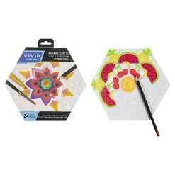 Vivid by Brea Reese® Shaped Mixed Media Paper Pad, 8-1/2