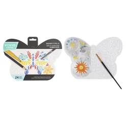 Vivid by Brea Reese® Shaped Mixed Media Paper Pad, 9-3/4