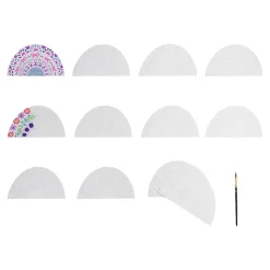 Vivid by Brea Reese® Shaped Mixed Media Paper Pad, 10-1/2