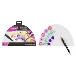 Vivid by Brea Reese® Shaped Mixed Media Paper Pad, 10-1/2