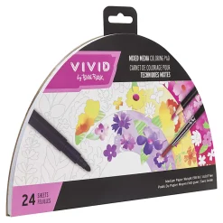 Vivid by Brea Reese® Shaped Mixed Media Paper Pad, 10-1/2