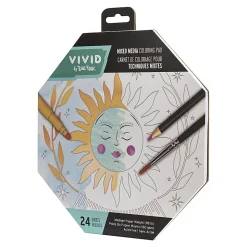 Vivid by Brea Reese® Shaped Mixed Media Paper Pad, 8-1/2
