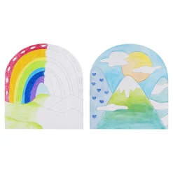 Vivid by Brea Reese® Shaped Mixed Media Paper Pad, 7-1/2