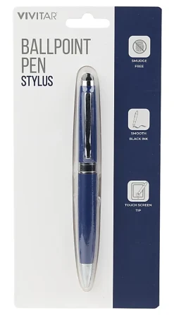 Vivitar Ballpoint Pen Stylus, Navy, NIL7004-NAV-STK-24