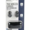 Vivitar True Wireless Bluetooth® Earbuds, Black