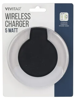 Vivitar Wireless Charger Pad, White, NIL7001-NOC-STK-24