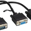 VogDUO VGA Splitter Video Cable - 1 ft VGA Video Cable  - CAM03