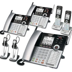 VTech® CM18445 4-Line Small Business Office Phone System, 2 x 3 Bundle