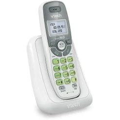 VTech® CS6114 DECT 6.0 Digital Cordless Phone With Caller ID/Call Waiting, White