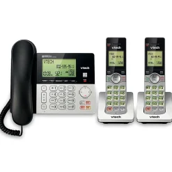 VTech® CS6949-2 DECT 6.0 Expandable Cordless Phone With Digital Answering System