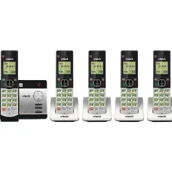 VTech® CS5129-5 5-Handset DECT 6.0 Cordless Phone System With Digital Answering System, 80-0200-00