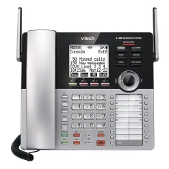 VTech® DECT 6.0 Expandable Corded Small Business Phone System Main Console, CM18445