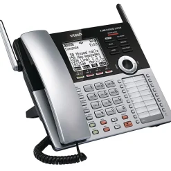 VTech® DECT 6.0 Expandable Corded Small Business Phone System Main Console, CM18445
