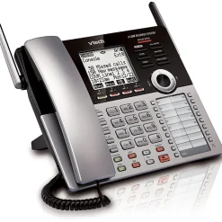 VTech® DECT 6.0 Expandable Corded Small Business Phone System Main Console, CM18445