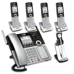 VTech® 4-Line Small Business Office Phone System with 4 CM18045 Handsets