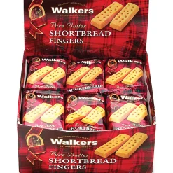 Walkers Shortbread Finger Cookies, 36 Oz, Box Of 24