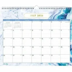 Wall Calendar BS Gemma - 15x12 AY26-27 Monthly Safety Wirebound -