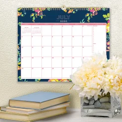 Wall Calendar DD Peyton Navy - 15x12 AY26-27 Monthly Safety Wirebound -