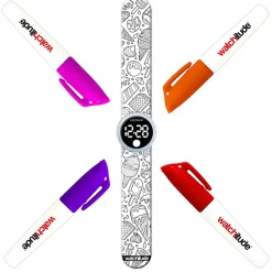 Watchitude Digital Marker Watch, Ice Cream