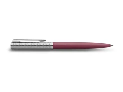 Waterman® Allure Deluxe Ballpoint Pen, Medium Point, 0.7 mm, Pink Lacquer Barrel, Blue Ink