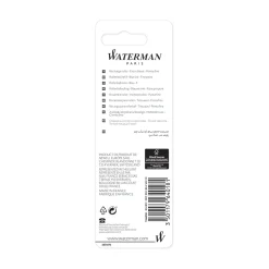 Waterman® Rollerball Pen Refill, Fine Point, 0.5 mm, Blue