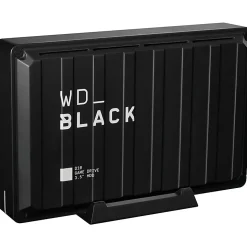 WD_Black D10 WDBA3P0080HBK 8 TB Desktop Hard Drive - External - Black - Gaming Console, Desktop PC Device Supported - WDBA3P0080HBKNESN