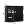 WD_BLACK P10 Game Drive Portable HDD, 2TB, Black